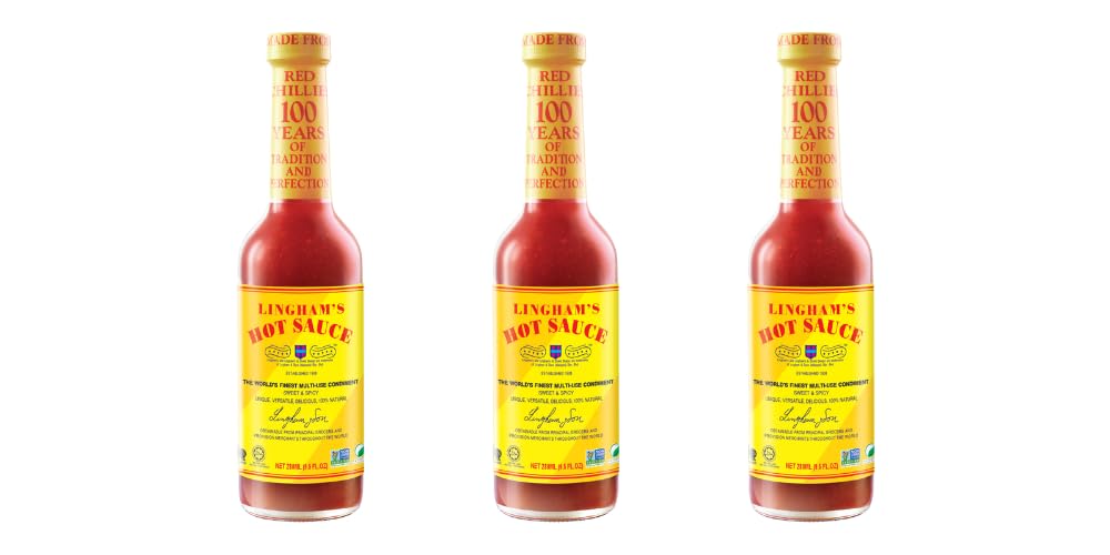 Linghams Hot Sauce - Original 9.5 oz (Pack of 3)