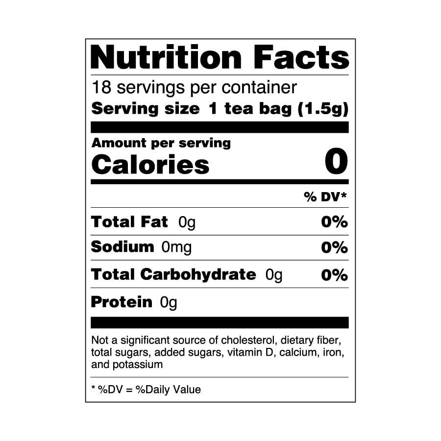 Buddha Teas Organic Licorice Root Tea - USDA Organic, OU Kosher, 18 Bleach-Free Tea Bags, Model BU10015