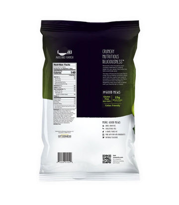 Gluten Free Gourmet Rice Snacks Avocado Ranch Pack Of 2 Each 16Oz