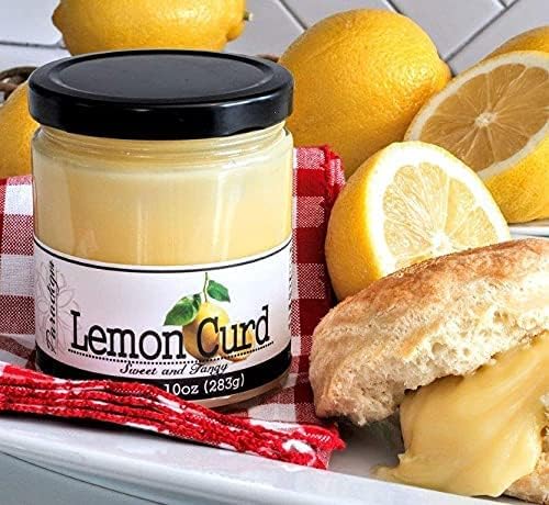 Paradigm Foodworks Lemon Curd, Pack of 6, 10 Ounce Jars, Sweet Citrus Spread