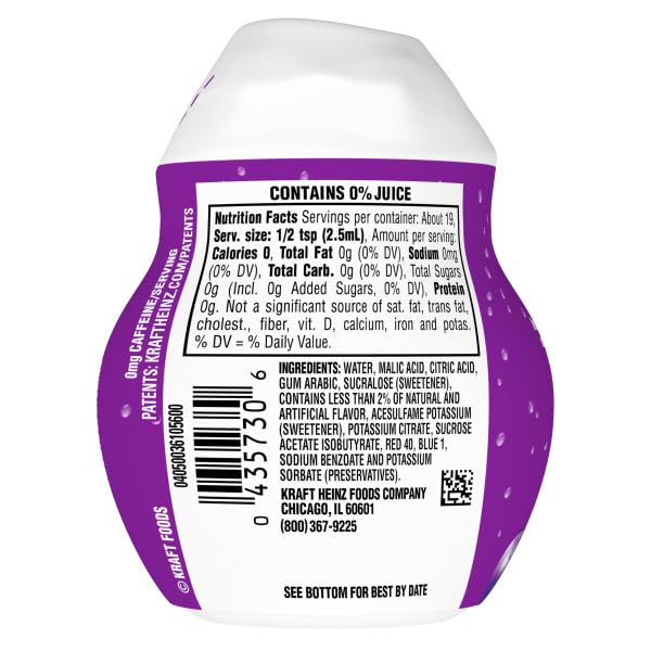 Kool-Aid Soft Drink Mixed Variation (1.62 Fl Oz (Pack Of 4), Grape)
