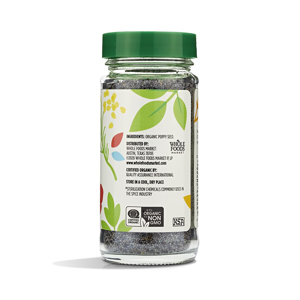 365 By Whole Foods Market, Poppy Seed Organic, 2.05 Ounce
