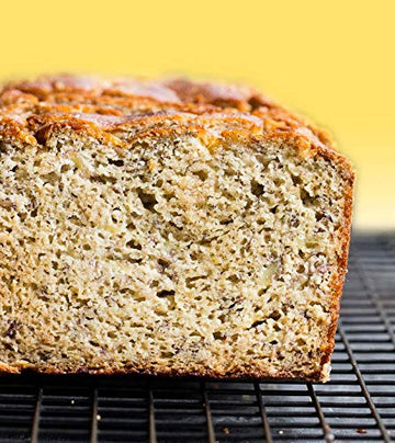 Miss Jones Baking Banana Bread & Muffin Mix - Whole Grains, 50% Lower Sugar, Real Banana, Vegan Banana Bread, Naturally Sweetene