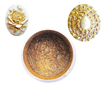 Sunflower Sugar Art 24k Gold Highlighter Dust Food Coloring - 6g Non-Toxic Metallic Cake Decoration, Fondant, Gumpaste - Gold