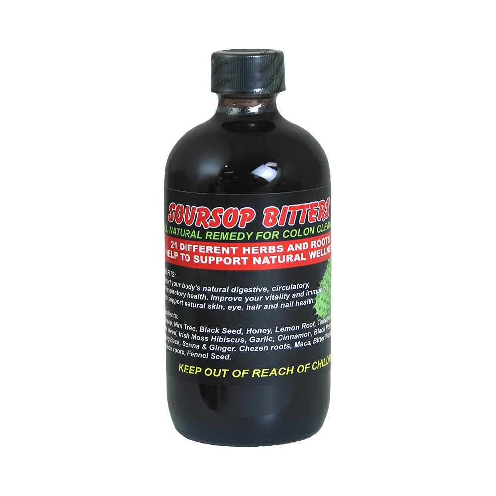 Generic Soursop Bitters 8 Oz. Small Bottle