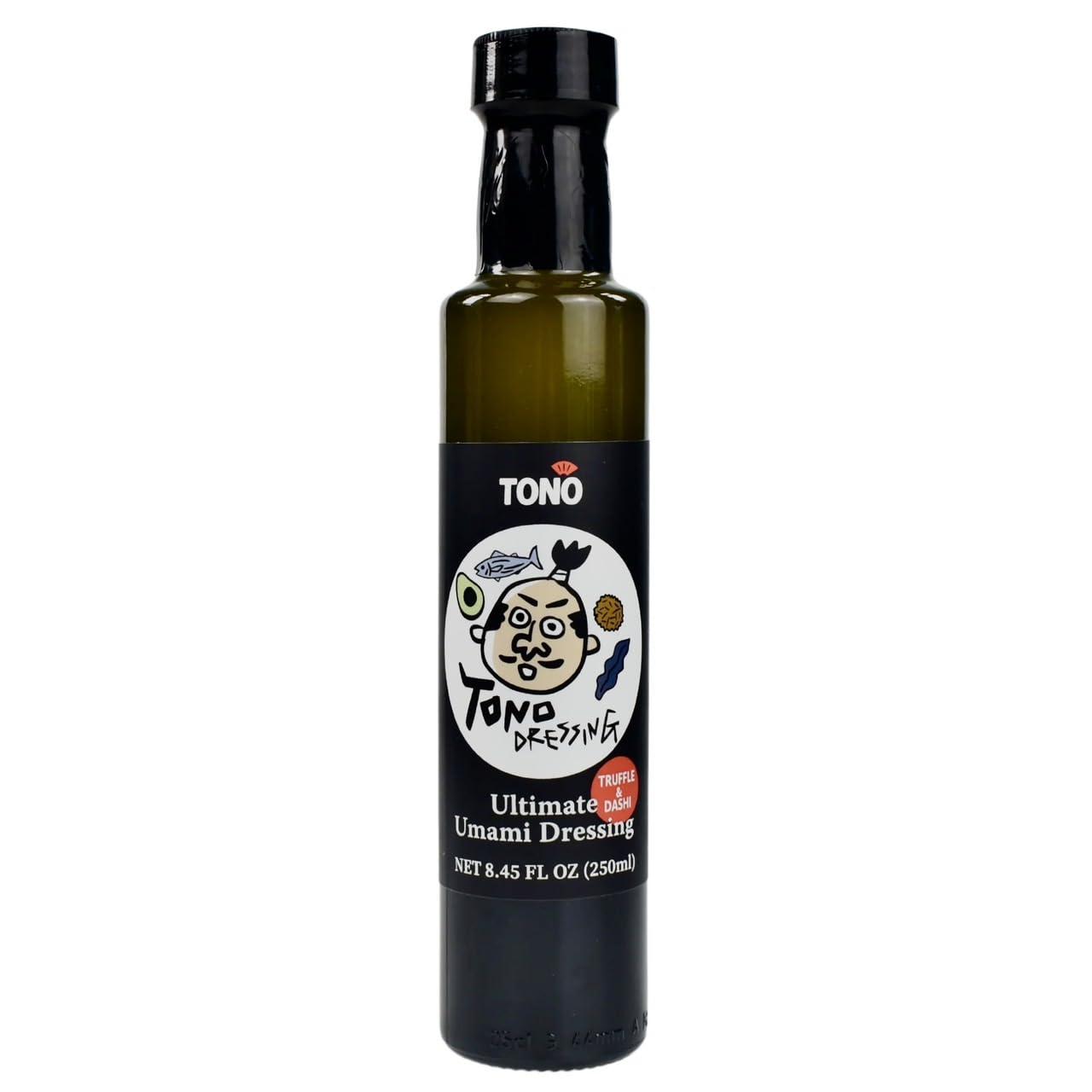 Tono Ultimate Umami Dressing - Truffle & Dashi Japanese Dressing With Avocado Oil Top-Grade Umami Sauce For Salad Steak & Seafood (8.45 Oz / 250Ml)