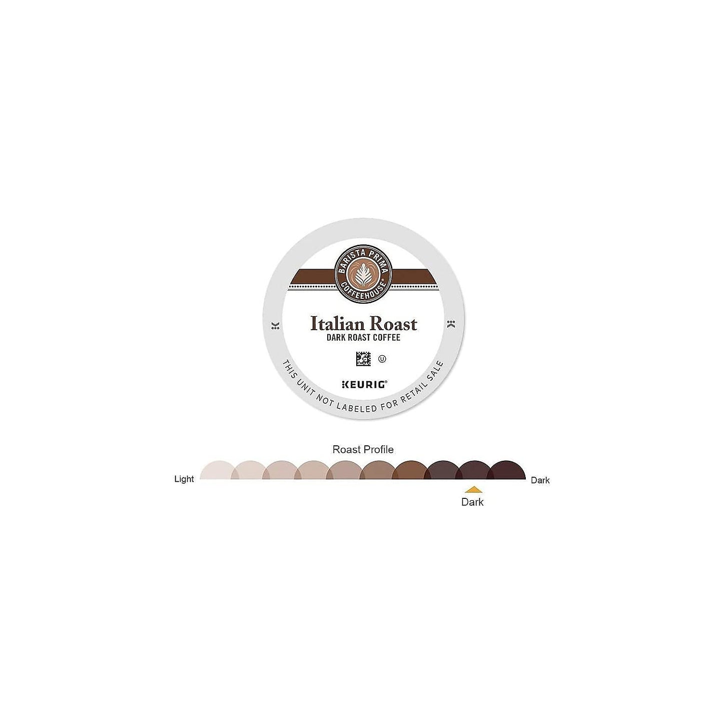 Barista Prima Coffeehouse 6614 Italian Roast K-Cups Coffee Pack, 24/Box