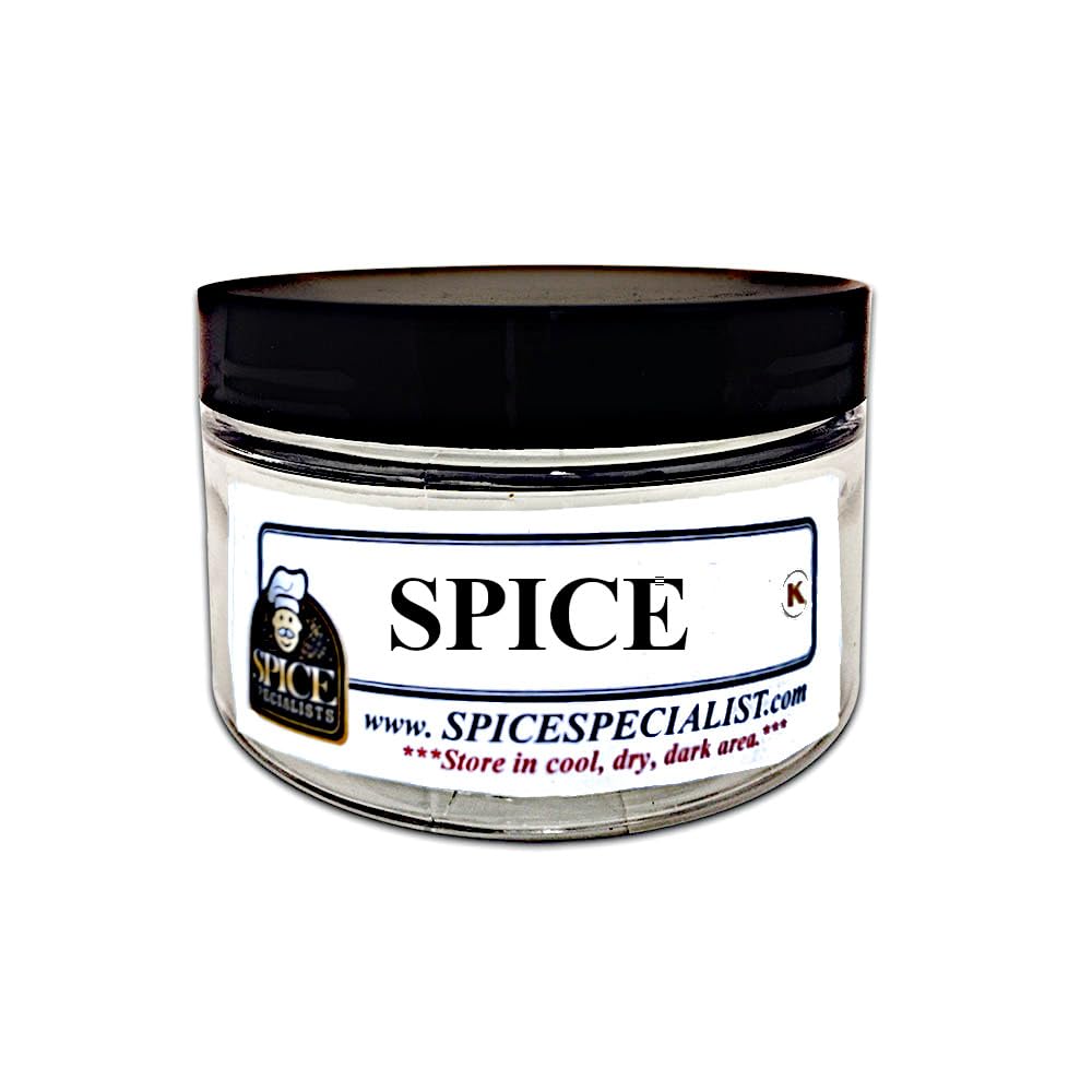 Smoked Granulated Garlic by Spice Specialist - Kosher - 3.5 oz Jar