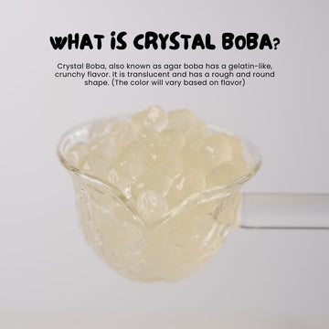 Bossen Crystal Boba, Original Flavor, 70 Ounce - Perfect for Bubble Tea and Dessert Toppings, Pack of 1