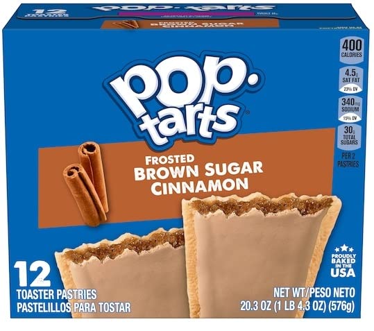 Pop Tarts Frosted Variety, Smores, Chocolate Fudge, and Brown Cinnamon Sugar, 20 Ounce (Pack of 3) - with Make Your Day Bag Cli