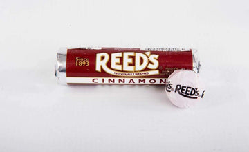 Reeds Cinnamon Candy Rolls | Traditional Cinnamon Hard Candy | Reeds Classic Spiced Hard Cinnamon Candy Brought To You By Iconic