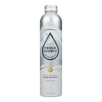 Proud Source Water Sparkling Rocky Mountain Spring Water 25.3 Fz