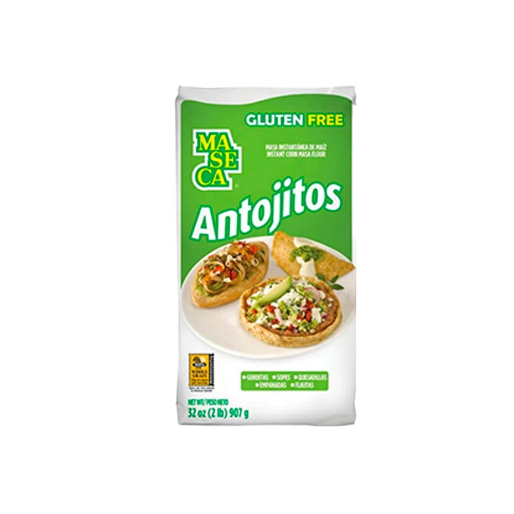 Maseca Antojitos Gluten Free Harina De Maiz (Corn Flour) 2 Lbs Bag 3 Pack