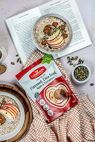 Linwoods Milled Flaxseed,Chia,Apple & Cinnamon 200g