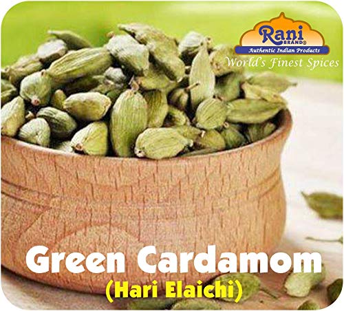 Rani Green Cardamom Pods Spice, All Natural, Vegan, Gluten Friendly, 24oz (680g) PET Jar, Product of India