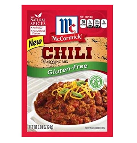 Mccormick Gluten Free Chili Seasoning Mix (4 Pack) 1 Oz Packets