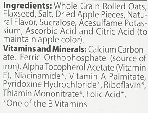 Better Oats Instant Oatmeal Apples & Cinnamon 9.8 ounce ( Pack of 3 )