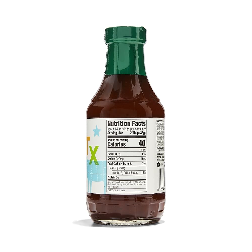 365 By Whole Foods Market, Bbq Texas True Organic, 18 Ounce