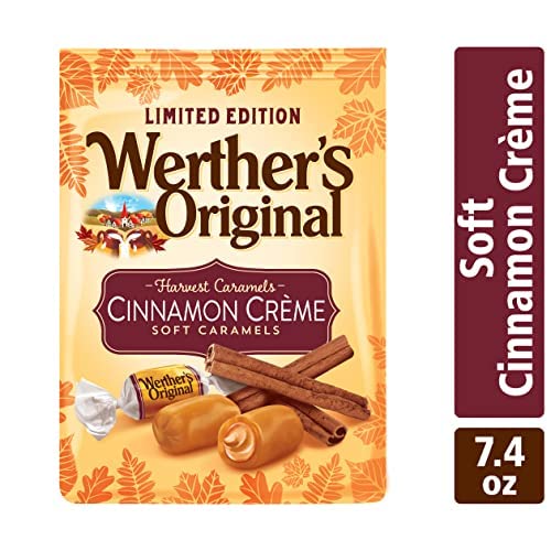 Werther'S Original Soft Cinnamon Crme Caramels, 7.4 Oz Bag