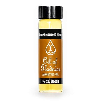 Oil Of Gladness Frankincense And Myrrh Anointing Oil - Oil For Daily Prayer, Ceremonies, And Blessings 1/2 Oz