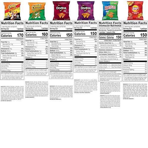 Frito Lay Cheesy Spicy Sweet Variety Pack, 1 Ounce (Pack of 40)