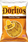 Doritos Tortilla Chips, Taco Flavor, 12oz Bag (Pack of 3)