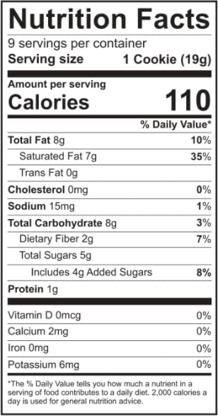 Emmy's Organics Coconut Cookies, Vanilla Bean, 6 oz (Pack of 8) | Gluten-Free Organic Cookies, Vegan, Paleo-Friendly