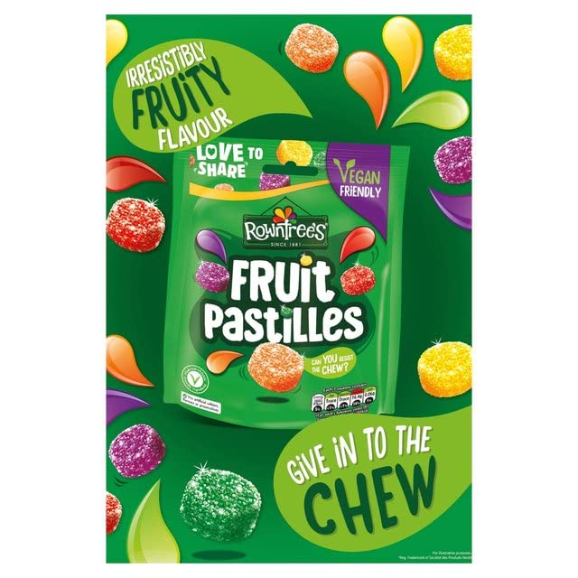 Rowntrees Fruit Pastilles Bag 143G
