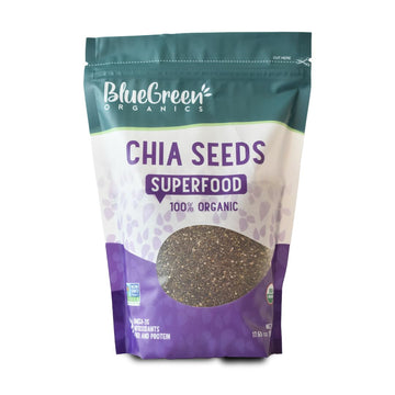 Blue Green Chia Seeds, 17.63 Ounce