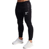 Wangdo Mens Joggers Sweatpants gym Training Workout Pants Slim Fit with Zipper Pockets(Black-XXL)