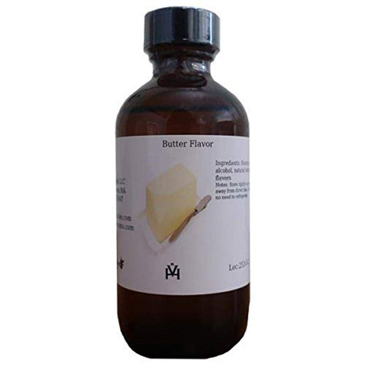 Butter Flavoring Extract OliveNation Butter Extract - PG Free Natural Sugar Free Non-GMO Gluten Free Kosher - 4 oz