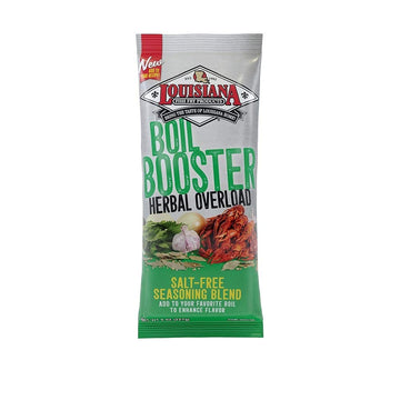 Louisiana Fish Fry, Herbal Overload Boil Booster, 8 Oz (Pack Of 1)