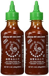 Huy Fong Sriracha Hot Chili Sauce 9 Ounce Bottle (2 Pack), Chili,Original, Red-Set Of 2