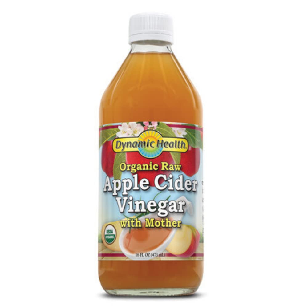 Dynamic Health Apple Cider Vinegar w/ Mother Organic 16 oz - Pack of 1