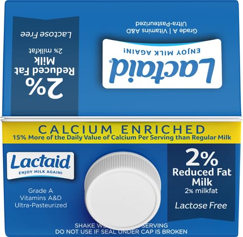 Lactaid 2% Reduced Fat Milk, Calcium Enriched, 64 fl oz