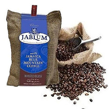 Jablum Jamaica Blue Mountain Roasted Whole Bean Coffee 8oz