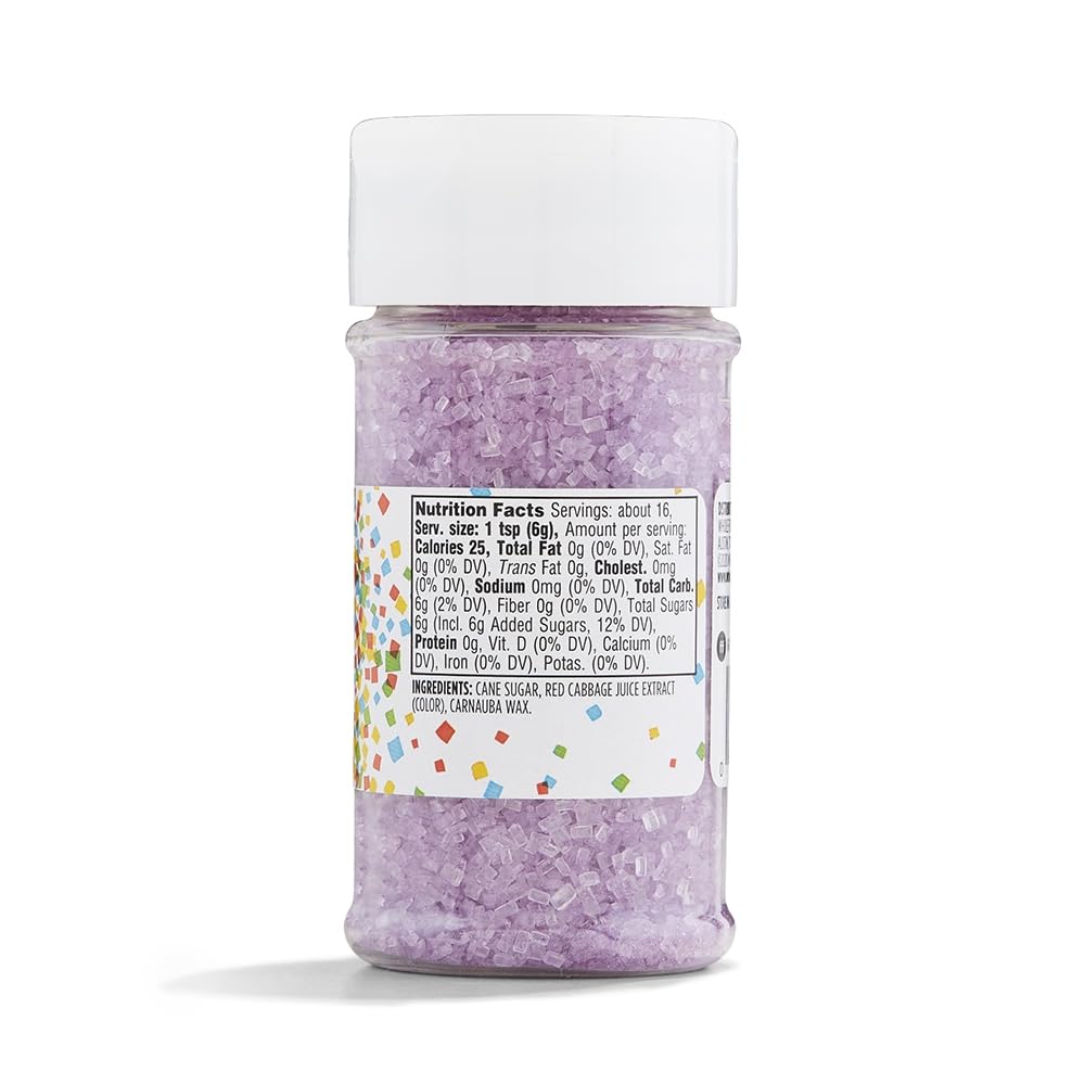 365 by Whole Foods Market, Purple Decorating Sugar, 3.3 Ounce