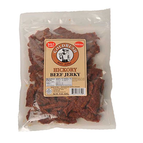 Gold Rush Farms Premium Jerky, Hickory Flavor, 15 Ounce (Pack of 1)