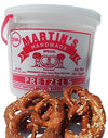 Martins Handmade, Hand Twisted Pretzels With Salt- 21 Oz. Tub (1 Tub)
