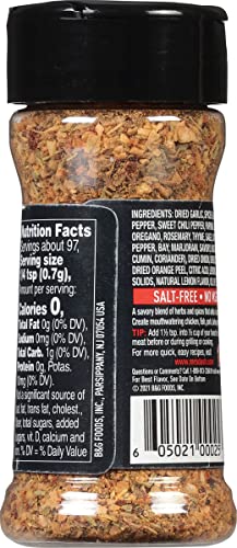 Dash Salt-Free Grilling Blend, Chicken, 2.4 Ounce (Pack Of 2)