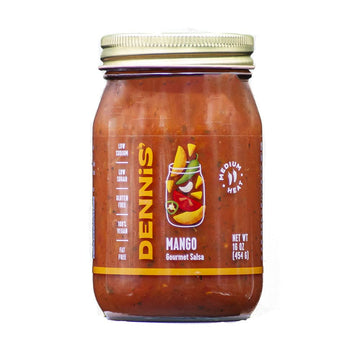 All-Natural Mango Salsa by Dennis Gourmet | This fresh, hearty restaurant salsa is low in sugar, calories, carbs, and sodium. Fa