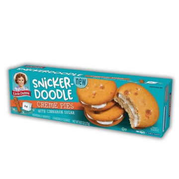 Snicker-new Doodle Creme Pies with Cinnamon Sugar 4 pack