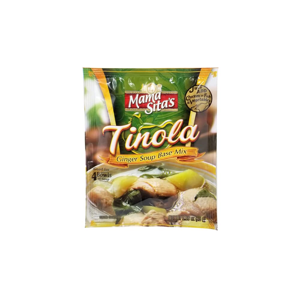 Mama Sita'S Tinola Ginger Soup Base Mix, 0.88Oz (25G) 4 Pack