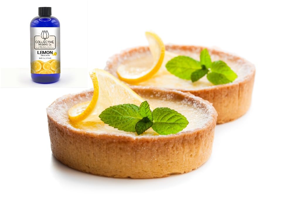 THE HONEST PRICE STORE Lemon Extract - Natural Flavoring Emulsion for Baking - 16 fl oz
