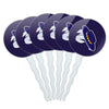 UC Santa Barbara Primary Logo Cupcake Picks Toppers Decoration Set of 6