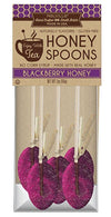 Melville Candy Hard Candy Lollipops, Blackberry Honey Flavor, 5 Count Bag, Wooden Ball Sticks