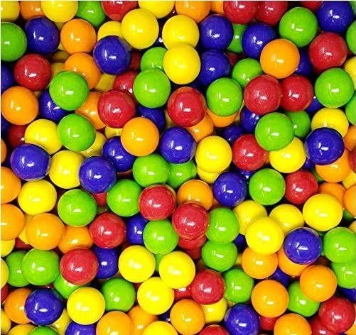 BAYSIDE CANDY Jawbreakers Collection - Kaboom Solid Colors, 1LB Assorted Candy