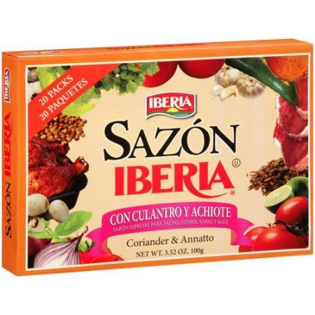 Iberia Sazon with Coriander & Annatto, 3.52 oz
