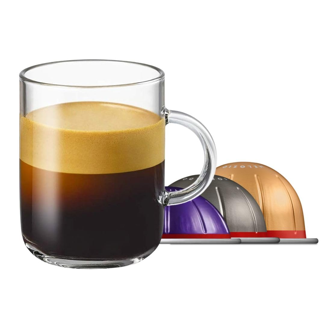 Decaffeinated Coffee Pods Variety Pack - Altissio Melozio Fortado 30 Units (3 Blends Single Serve)