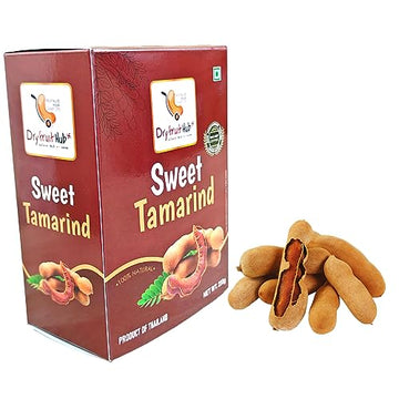 DRY FRUIT HUB Dried Sweet Tamarind 250Gms, Meethi Imli (Thailand Tamarind), Sweet Imli, Meethi Imli, Imli Meethi